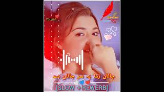 zama da zra ba zana tor ki janana makawa badrang badrang shakona pashto song slow  reverb [upl. by Nemaj278]