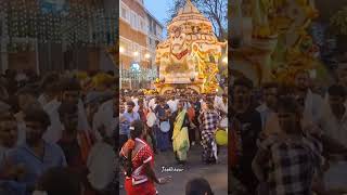 Cox Town Pallaki Utsava 2023  50  Pallaki  Tamate Beats viral dance tamate funny festival [upl. by Crescen]