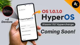 🔥Xiaomi HyperOS 1010 Update For Xiaomi 111i  11i Hyperharge Releasing Soon [upl. by Orfield]