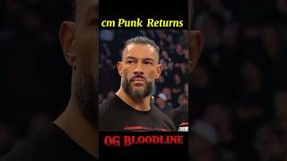 Cm Punk🔥And Og Bloodline☠️ Attack in New Bloodline👿🔥 wwe shorts romanreigns shortsfeed [upl. by Nadoj]