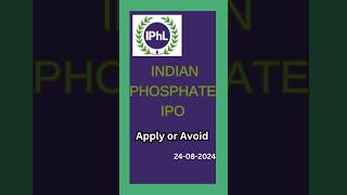 Indian Phosphate IPO Review shorts ipo [upl. by Tjader]