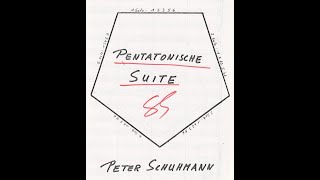 Peter Schuhmann quot13457quot 5 Satz aus quotPentatonische Suitequot [upl. by Amzaj]