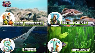 ABC Sea Animals song  Learn Alphabets  English and Animals for Kids  Alphabets Kids Song [upl. by Lena]