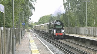 British Pullman 35028 Clan Line 12th September 2024 [upl. by Nyltyak297]