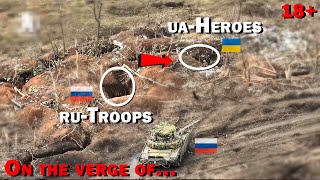 A brutal battle at the positions of the 47th brigade of the AFU War in Ukraine POV 18 [upl. by Adnovad303]