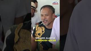 Abogado ni exBuCor chief Bantag wala umanong alam sa planong pagsuko ng kliyente [upl. by Odlaner]