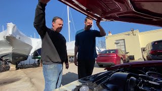 MLB veteran Mass native Rich Hill revives classic car during offseason [upl. by Mlohsihc113]