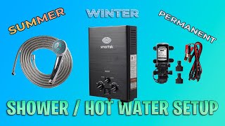 Smarttek Black vs Joolca Hottap V2  Changing Between Summer amp Winter Shower Setups  BT50 Build [upl. by Vharat]