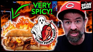 PENN STATION Ghost Pepper Cheese Is HOT [upl. by Kellda278]