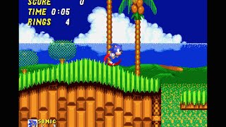 Sonic the Hedgehog 2 Emerald Hill Zone Act 1 1080 HD [upl. by Turrell630]