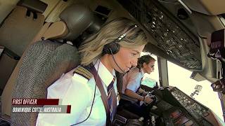 Female pilots flying high around the world  Airbus A380  Boeing 777  Emirates Airline [upl. by Olav]