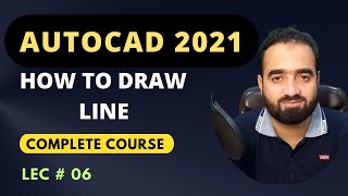 Autocad Tutorial For Civil Engineers  How to Draw Line In Autocad  Line Command In Autocad [upl. by Nanek]