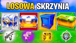 LOSOWA SKRZYNKA CHALLENGE w Fortnite [upl. by Shayna977]