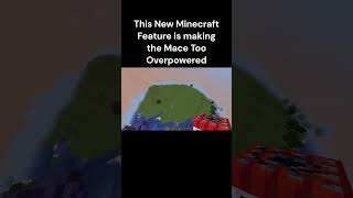 the mace is getting too overpowered in minecraft [upl. by Aihseyt]