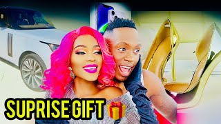 OGA OBINNA SUPRISES BEBII ❤️🥰WIFE DEM WA FACEBOOK WITH A SPECIAL GIFT FROM UGANDA BEBII IN SHOCK ❤️🥰 [upl. by Aydidey144]