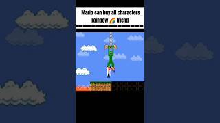 Rainbow 🌈 character help mario gaming marios videogame mariobros supermariobros games funny [upl. by Annoval]