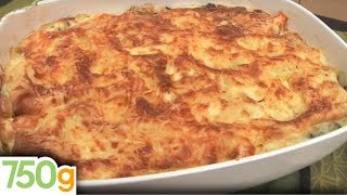 Lasagnes au saumon et aux épinards  750g [upl. by Noyes]