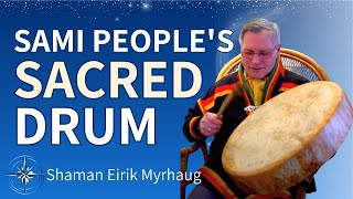 The Norwegian Shaman Eirik Myrhaug Plays The Drum For Wisdom From North [upl. by Etam]