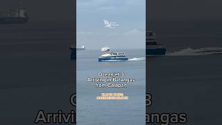 Oceanjet 3 arriving in Batangas from Calapan [upl. by Cyprian]