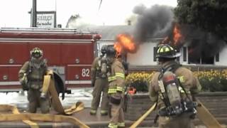 Wings Fire Palatine Illinois June 18 2010 UNEDITED [upl. by Enilatan517]