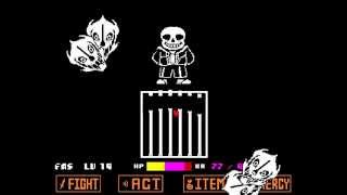 Undertale  Sans Boss Fight [upl. by Neerom]