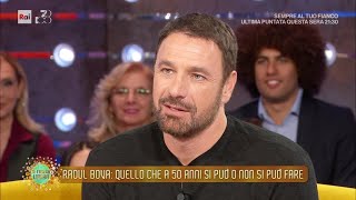 Raoul Bova quotA 50 anni cosa non si deve farequot  Da Noi a Ruota Libera 27102024 [upl. by Renwick]