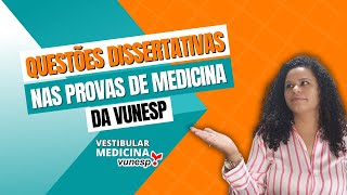 Questões dissertativas nas provas de medicina da Vunesp [upl. by Elag619]