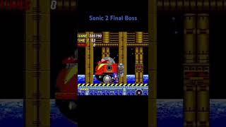 Sonic 2 Final Boss gaming gamer letsplay walkthrough gameplay sonic retro retrogaming sega [upl. by Doomham]