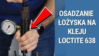 Ile wytrzyma klej Loctite 638 do osadzania łożysk Zobacz nasz test [upl. by Auhsoj]