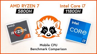 AMD Ryzen 7 5800H vs Intel Core i7 11800H  Zen 3 vs Tiger Lake  Laptop CPU Comparison [upl. by Akinoj506]