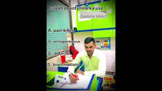 Tablet doxofylline ka use 💊💊pharmacymedical love drx [upl. by Yretsym]