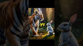 tiger rabbit hybrid animals youtubeshorts jurassicworld edit [upl. by Shaughnessy]