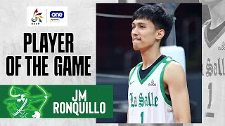 JM Ronquillo TALLIED 20 PTS in DLSU win vs ADMU 😤  UAAP SEASON 86 MENS VOLLEYBALL  HIGHLIGHTS [upl. by Gaskins708]