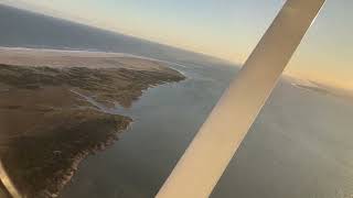 October 24 2023  landing at Ocracoke Airport  Outer Banks NC [upl. by Arihsak]