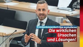 Beiträge für die Krankenkasse explodieren  die wirklichen Ursachen und die wirklichen Lösungen [upl. by Aurore]