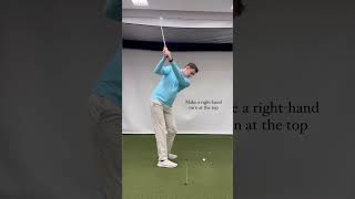 One Drill To Fix Your Steep Golf Swing golf [upl. by Eetnom]