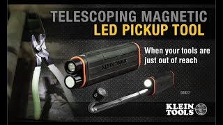 Telescoping Magnetic LED Pickup Tool [upl. by Oneida83]