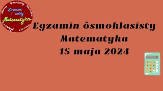 Zadanie 18 Egzamin ósmoklasisty z matematyki 2024 maj Pan Jan sprzedał w swoim sklepie 120 kg trus [upl. by Audly]