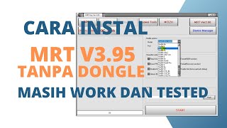 video singkat cara instal MRT V3 95 tanpa dongle masih work dan tested [upl. by Nimsay]