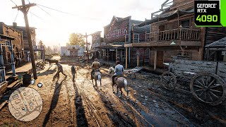 Red Dead Redemption 2  RTX 4090 24GB  i9 14900K 4K Max Graphics  DLSS QUALITY [upl. by Chapland953]