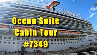 Inside Look Spacious Carnival Horizon Ocean Suite Room Tour [upl. by Downs]