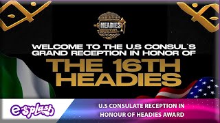 All That Went Down At The US Consulate Reception In Honour Of Headies Award [upl. by Tia]