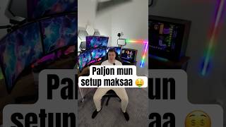 Paljon sun gaming setup maksaa 1by1 [upl. by Ardnaeel]