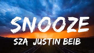 30 Mins  SZA Justin Beiber  Snooze Acoustic Lyrics  Your Fav Music [upl. by Llenehc732]