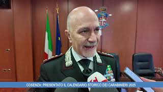 COSENZA PRESENTATO IL CALENDARIO STORICO DEI CARABINIERI 2025 [upl. by Sualokcin]