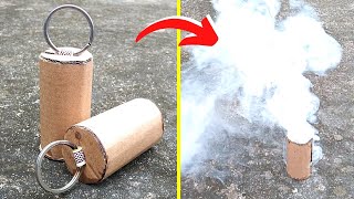 How To Make A Smoke Bomb  Easy And Simple Smoke Bomb  DIY [upl. by Ahsla836]