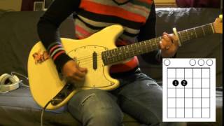 Comment jouer Black M Je garde le sourir ★Tuto Guitare Tab ★ [upl. by Ailimac645]