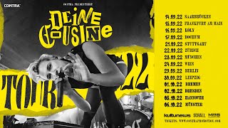 Deine Cousine  Live 2022 Tourtrailer [upl. by Tucky]