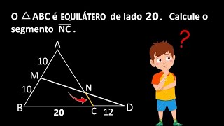 📌 CALCULE O SEGMENTO NC [upl. by Lazos791]