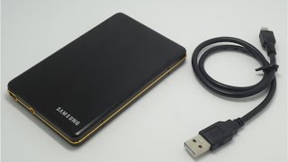 Samsung External Hard Drive 160G  UNBOXING [upl. by Hengel458]